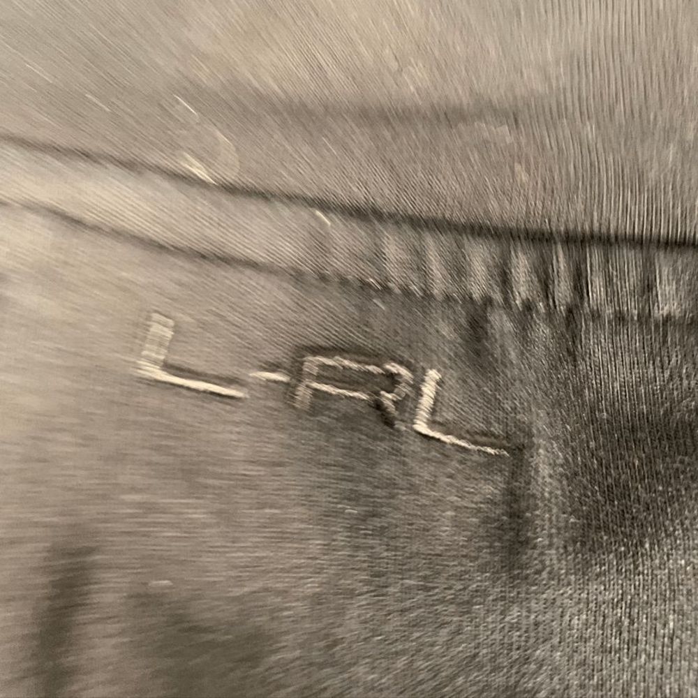 Ralph Lauren Active Pants Large Pull On Women's Stretch Cotton‎ Blend L Black - Picture 2 of 6